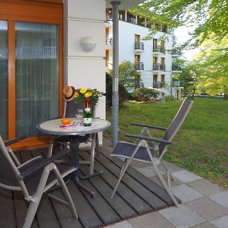 Kaiservillen Heringsdorf - Ferienwohnung Mit 1 Schlafzimmer Und Terrasse D102 Eksteriør billede