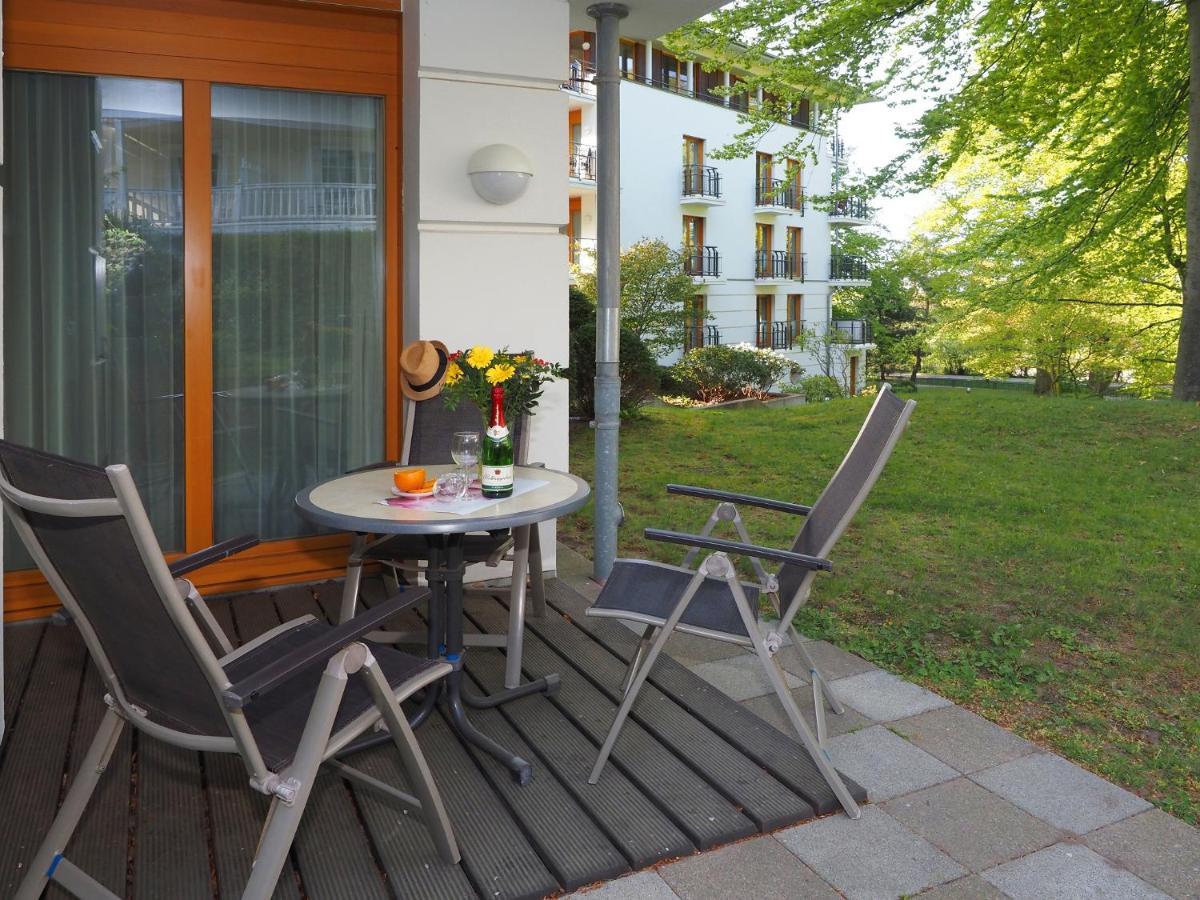 Kaiservillen Heringsdorf - Ferienwohnung Mit 1 Schlafzimmer Und Terrasse D102 Eksteriør billede